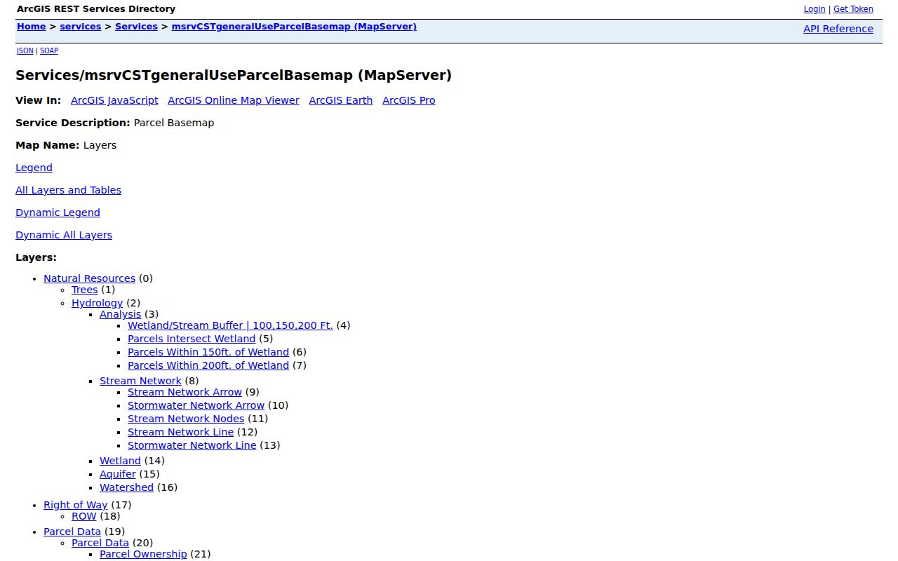 West Springfield neighbors GIS parcel and address layer workflow
